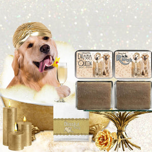 Golden Retriever dog soap