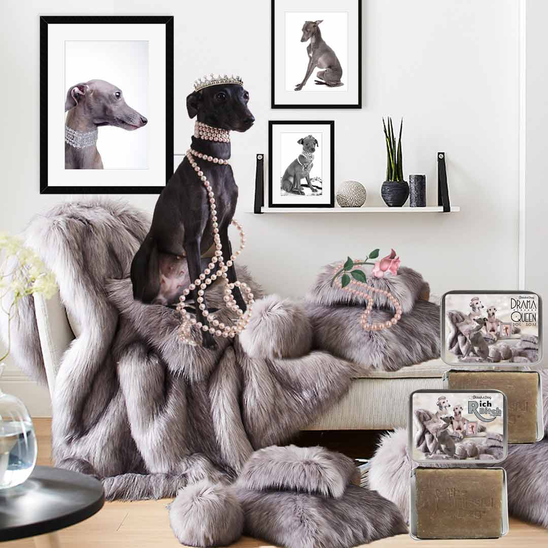 Italian Greyhound bar soap