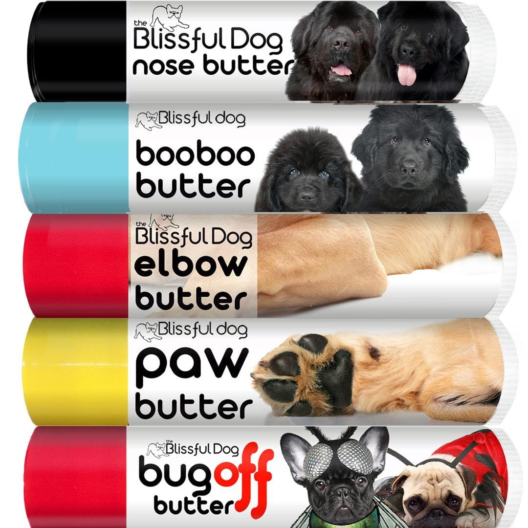 Newfoundland Dog Skin Care Kit for Dry Noses Paws Elbow Calluses