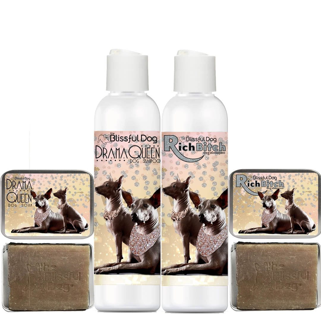 The Blissful Dog Xoloitzcuintli Skin Care Collection