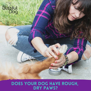 Blissful Paw™ Butter Moisturizes Rough, Dry Paw Pads